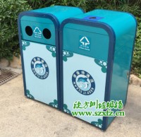 公園分類鋼制垃圾桶如何識(shí)別好壞？