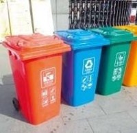 濱湖區(qū)首次在農貿市場 設置分類垃圾桶