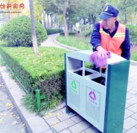 濰坊分類垃圾箱升級，高顏值果皮箱閃亮登場