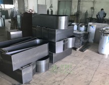 玻金塑紙分類垃圾桶生產圖